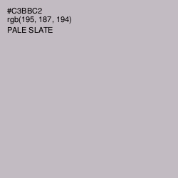 #C3BBC2 - Pale Slate Color Image